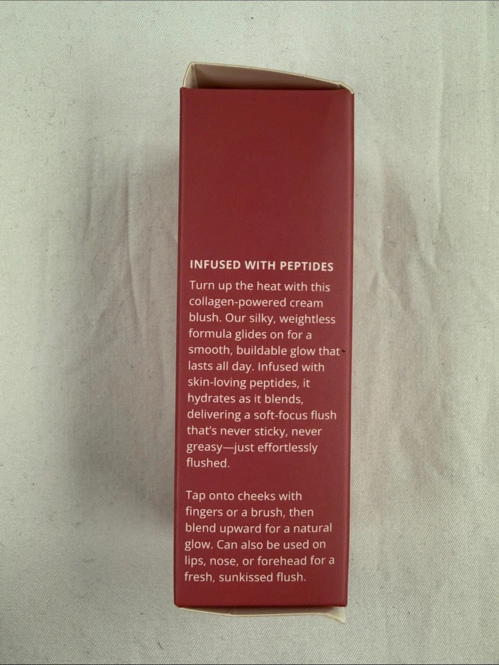 Defiance Beauty Silk Peptide Blush — in shade Afterglow
